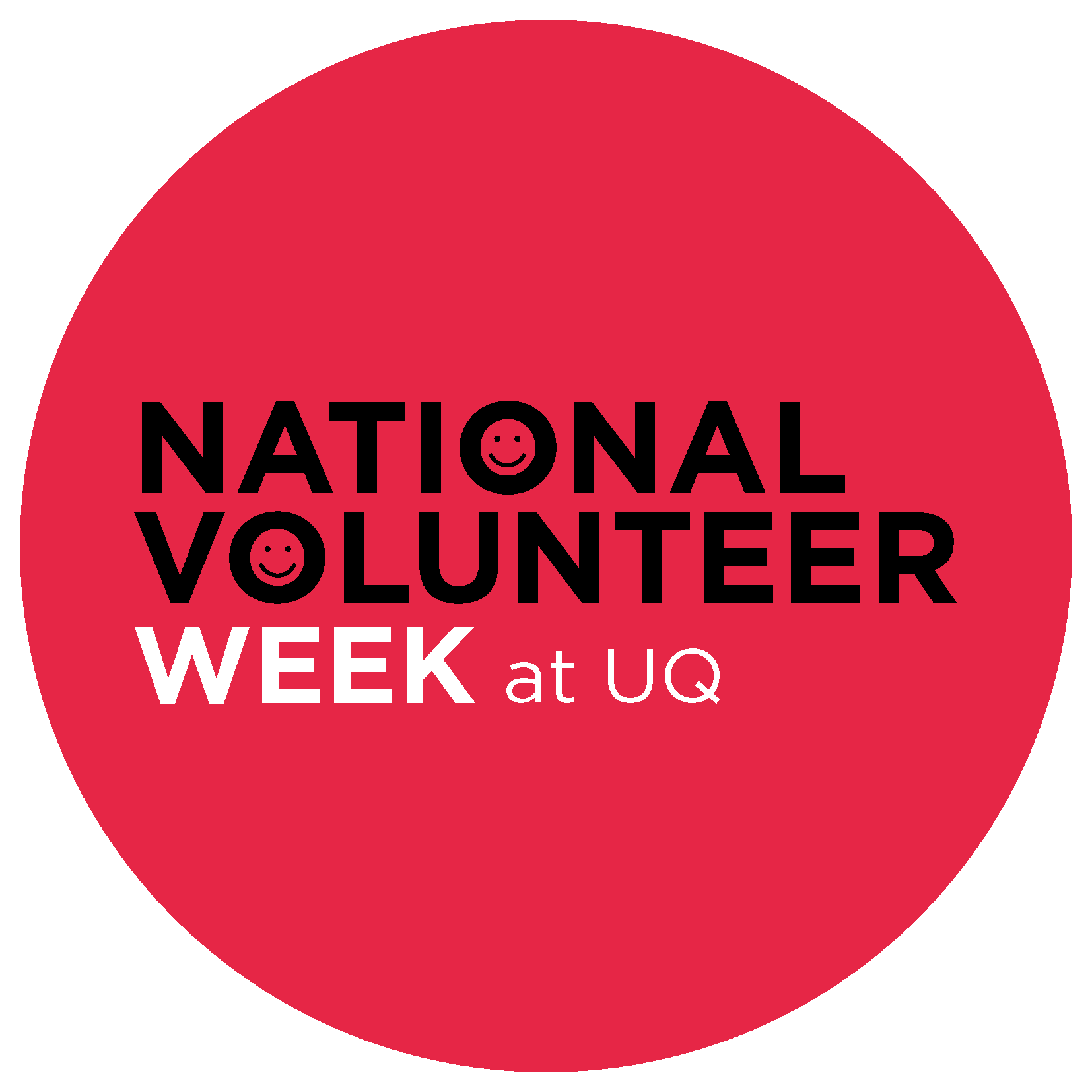 National Volunteer Week at UQ Logo