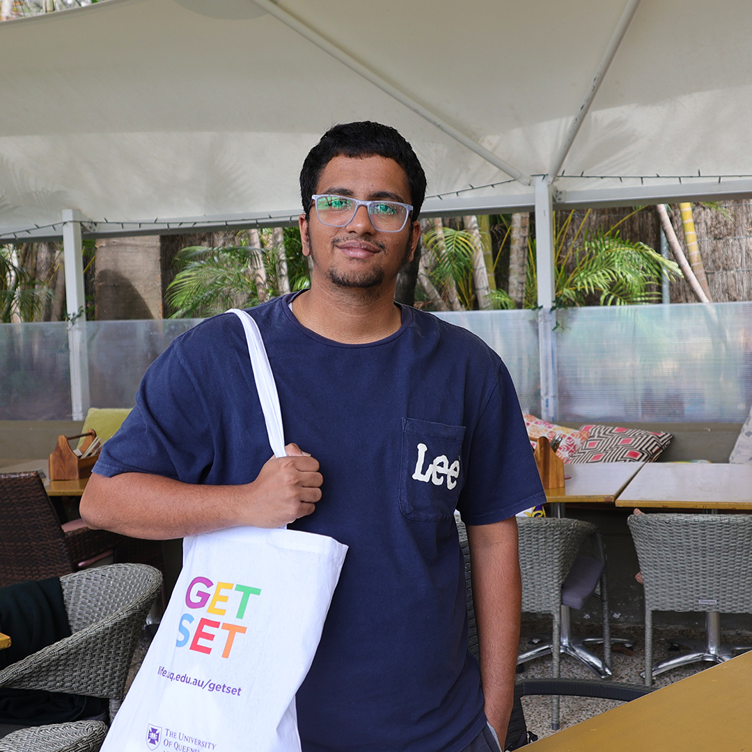 Headshot of UQ student Ajit